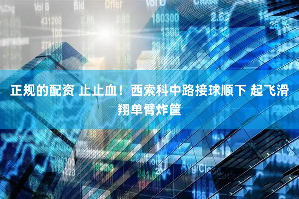 正规的配资 止止血！西索科中路接球顺下 起飞滑翔单臂炸筐